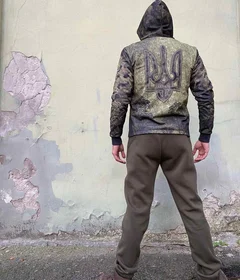 Теплий костюм Укроп